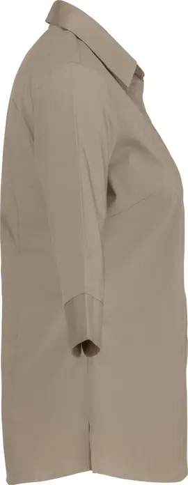 Bluza Jobeline Fiore pentru femei, croială regular, mânecă trei sfert, placket cu nasturi ascunși, amestec bumbac-poliester, certificare OEKO-TEX