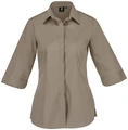 Bluza Jobeline Fiore pentru femei, croială regular, mânecă trei sfert, placket cu nasturi ascunși, amestec bumbac-poliester, certificare OEKO-TEX