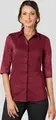 JOBELINE Fiore Women's Blouse, Regular Fit, Cotton-Polyester Blend, Three-Quarter Sleeves, Easy-Care, OEKO-TEX Standard 100 Certified