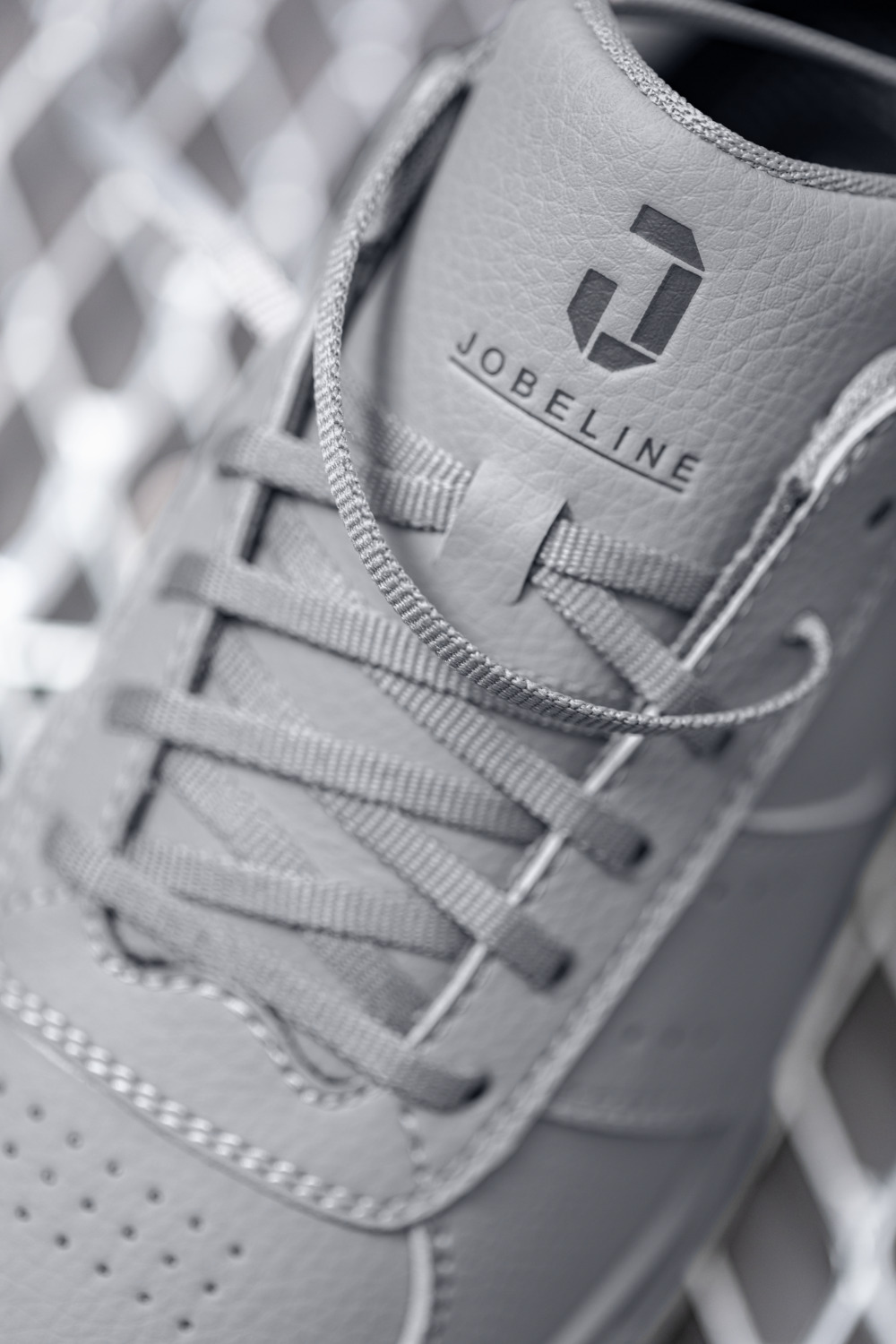 Jobeline Smash Unisex Work Shoes, O2 Protection, Embossed Microfiber, SR Slip Resistant Rubber Sole, OrthoLite Removable Insole, Water-Repellent