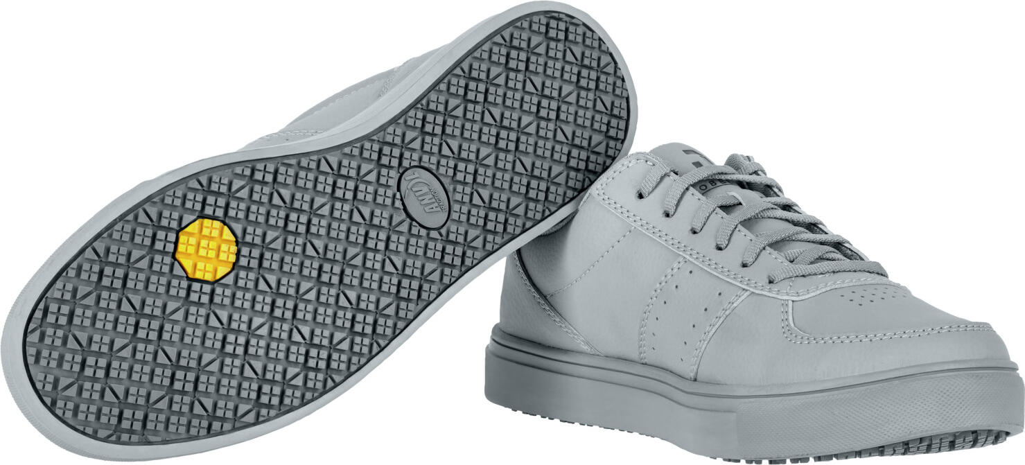 Jobeline Smash Unisex Work Shoes, O2 Protection, Embossed Microfiber, SR Slip Resistant Rubber Sole, OrthoLite Removable Insole, Water-Repellent