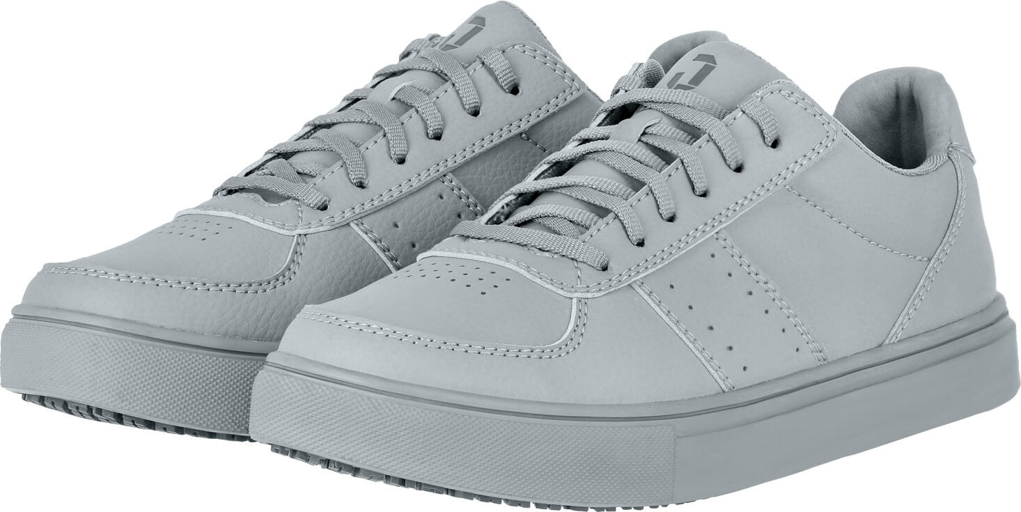 Jobeline Smash Unisex Work Shoes, O2 Protection, Embossed Microfiber, SR Slip Resistant Rubber Sole, OrthoLite Removable Insole, Water-Repellent