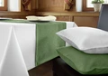 Husa Perna ERWIN M. Nova, 40x40 cm, 100% Poliester, Alb cu Aspect Motlat, Fermoar, Certificare OEKO-TEX Standard 100, Textil Profesionist Hotelar