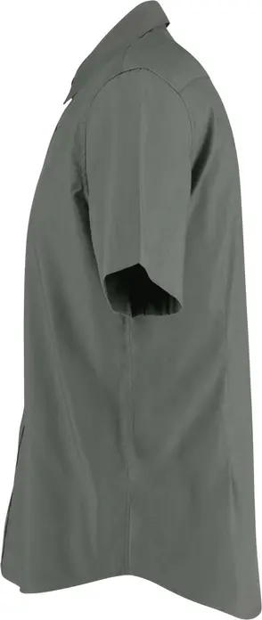 Camasa barbati Jobeline Porter cu maneca scurta, croiala Regular Fit, cravata Kent, material bumbac-poliester easy-care, certificare OEKO-TEX