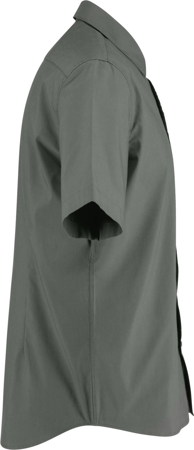 Camasa barbati Jobeline Porter cu maneca scurta, croiala Regular Fit, cravata Kent, material bumbac-poliester easy-care, certificare OEKO-TEX