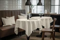 ERWIN M. LUSINI Skan Rectangular Tablecloth, 100% Cotton, Small Check Pattern, Linen Look, 130 x 170 cm, OEKO-TEX Standard 100, Hard-wearing Easy-care