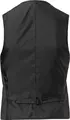 Jobeline Limerick Men's Waistcoat Vest, Regular Fit, Size 60, 55% Polyester 45% Wool, 6-Button Placket, 3 Piped Pockets, Adjustable Back, Anthracite