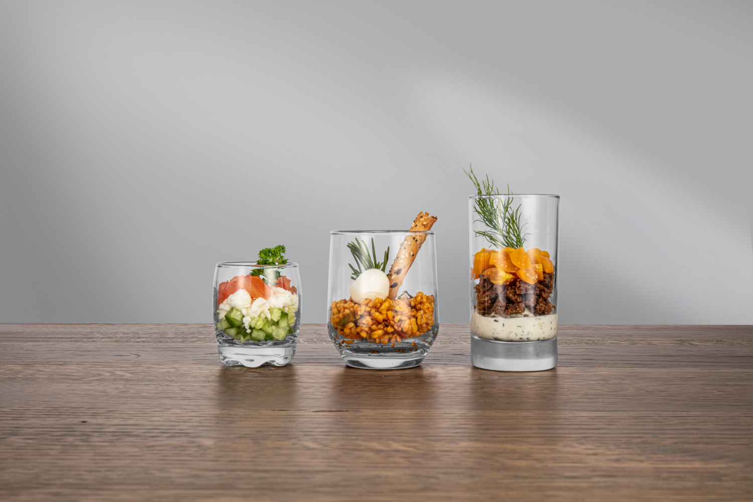 LAV Athens Dessert Glass Set of 24 Pieces, 150 ml Transparent Glass Mini Glasses, Dishwasher Safe, 10.2 cm Height
