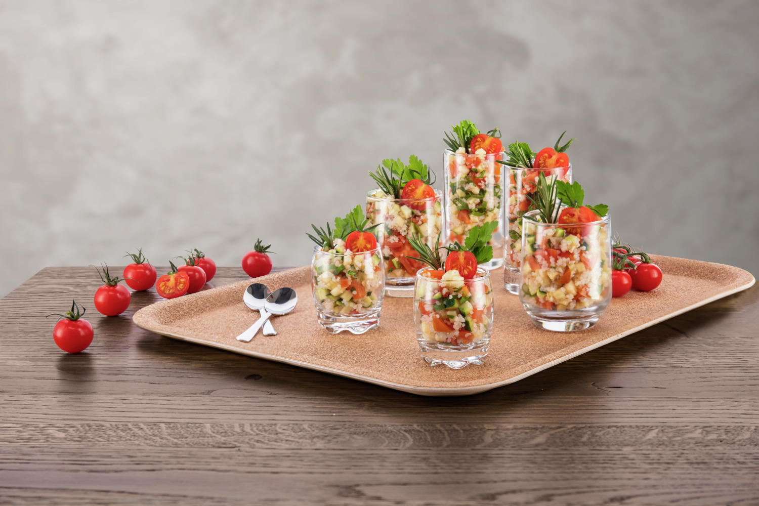 LAV Athens Dessert Glass Set of 24 Pieces, 150 ml Transparent Glass Mini Glasses, Dishwasher Safe, 10.2 cm Height