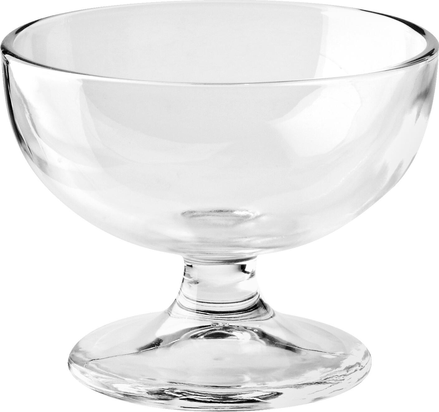 royal leerdam Koninklijke Nederlandsche Glasfabriek B.V. (Leerdam Crisal Glass) Ice cream cup Fountain Eisbecher Fountain Ice cream cup Fountain; 260 ml, 10.8x8.5 cm (ØxH); transparent; round; 6 piece / pack Eisbecher Fountain; 260 ml, 10.8x8.5 cm (ØxH); transparent; rund; 6 Stück / Pack Decorative bowls made of glass, for ice cream and dessert. Dishwasher safe. Eisbecher aus Glas. Spülmaschinenfest.
