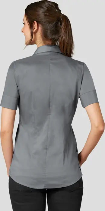 Jobeline Fiore Women's Short Sleeve Blouse, Cotton-Polyester Blend, Regular Fit, Easy-Iron, OEKO-TEX Certified