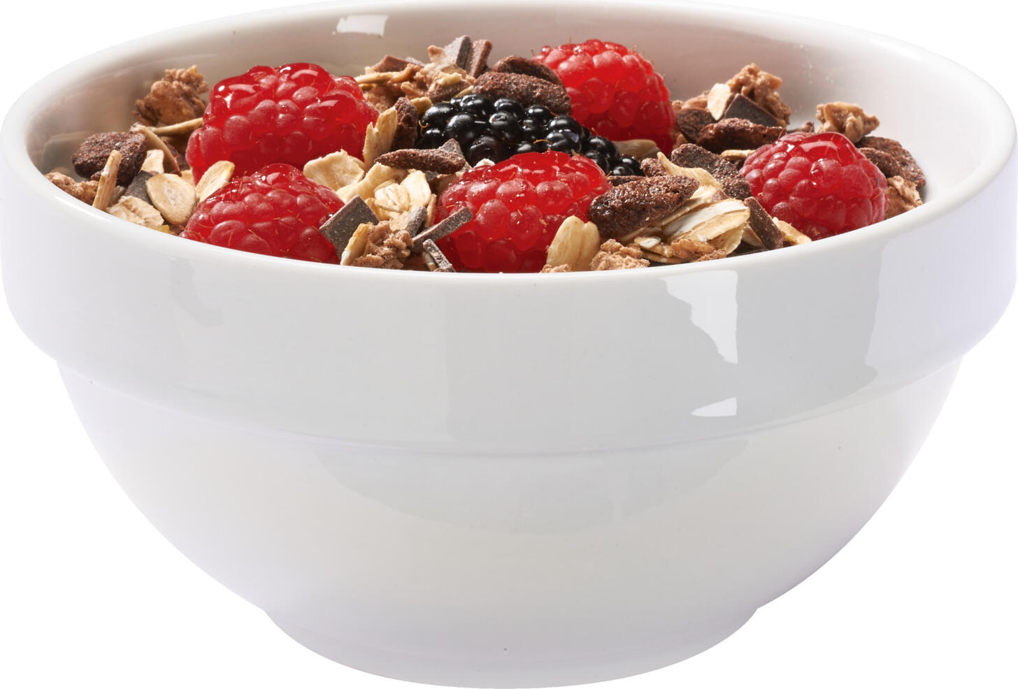 PULSIVA Sao Paulo White Porcelain Bowls, 350ml, 12cm Diameter, Stackable, Microwave and Dishwasher Safe, Set of 42 pieces