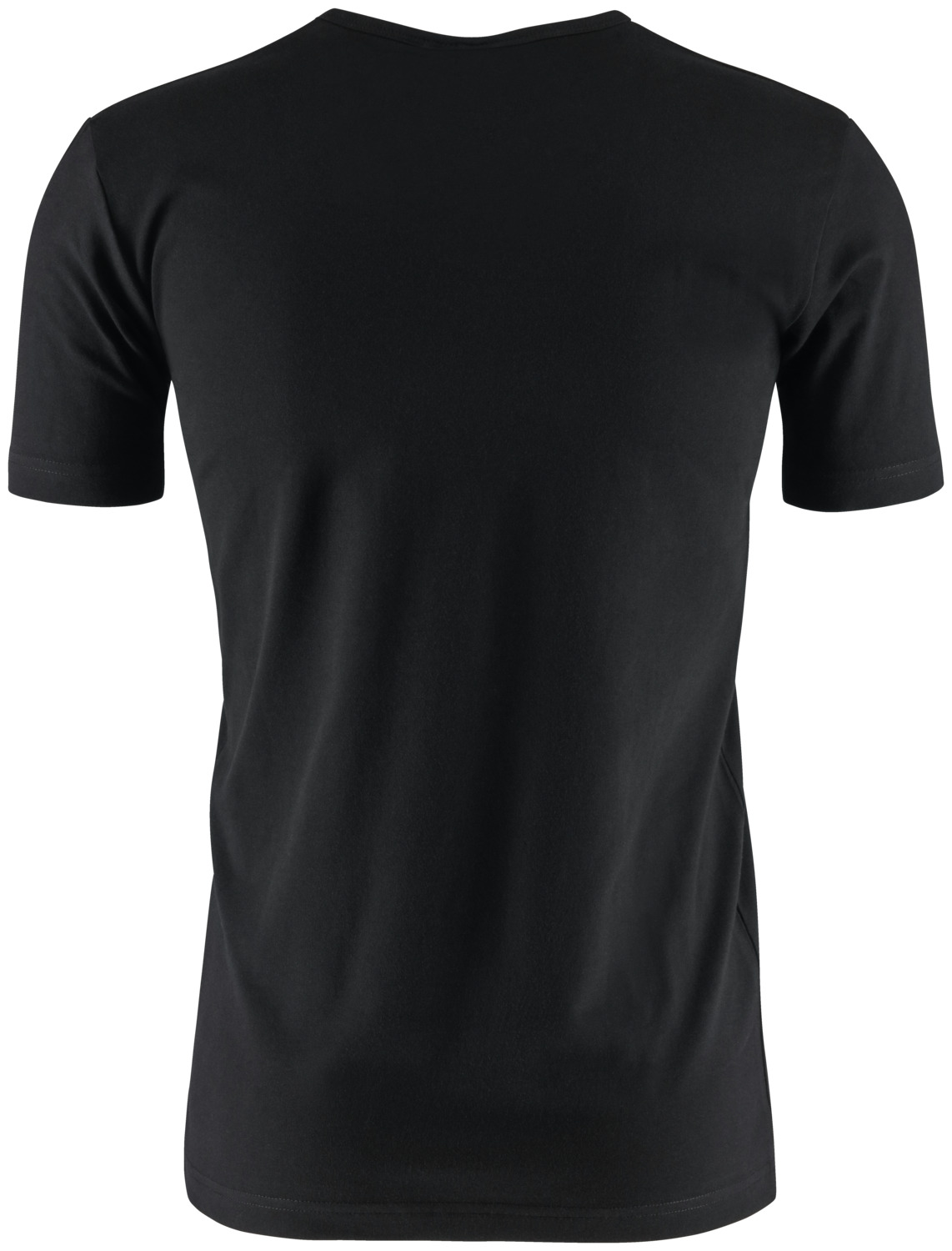 Set de 2 tricouri barbati Pulsiva Double-V, cu guler V, croiala slim fit, material jersey din bumbac 95% elastan 5%