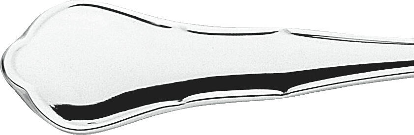 PULSIVA Malaga II Steak Cutlery Set, 24 Pieces for 12 People, 12 Steak Knives 22.2cm and 12 Table Forks 20.2cm, Mirror Polished Stainless Steel, Silver