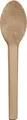 Linguri de cafea reutilizabile Refork, Set de 100 piese, 12 cm, Maro, Biodegradabile din farina de lemn si polimer natural, Rezistente la 100C