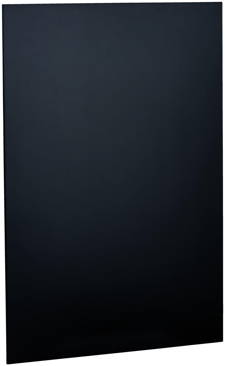 Pulsiva Table Stanko DIN A4 Writing Boards, Robust Plastic, Double-Sided Writable, Black, Set of 5 pieces