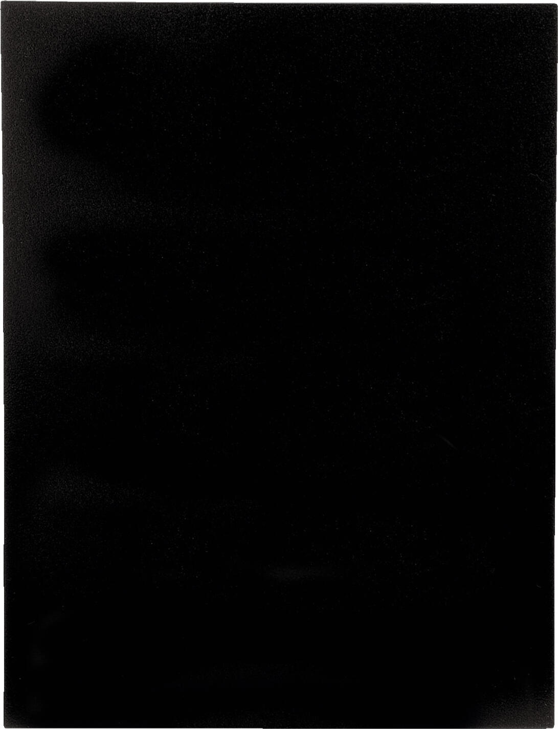 PULSIVA Table Stanko Double-Sided Writable Synthetic Slate Boards, DIN A5 14.8 x 21 cm, Black, Set of 5 pieces