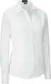 Jobeline Tabea Women's Long-Sleeved Blouse, Size 34, 65% Polyester 35% Cotton, Regular Fit, Easy-Iron, Rounded Hem, Extra-Long Back