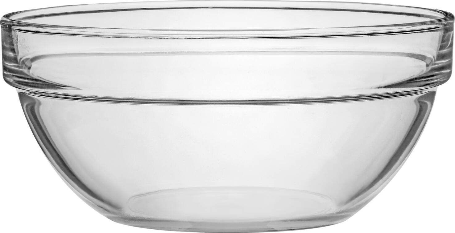 Arcoroc Arc France SAS Glass bowl Empilable Glasschale Empilable Glass bowl Empilable; 625 ml, 14x6.2 cm (ØxH); transparent; round; 6 piece / pack Glasschale Empilable; 625 ml, 14x6.2 cm (ØxH); transparent; rund; 6 Stück / Pack Robust bowls made of tempered glass. Stackable and dishwasher safe. Robuste Schalen aus gehärtetem Glas. Stapelbar und spülmaschinenfest.