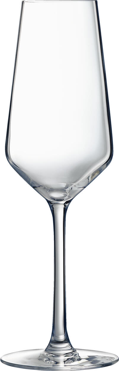 Arcoroc Arc France SAS Champagne glass Vina Juliette Sektglas  Vina Juliette Champagne glass Vina Juliette; 230 ml, 7x22 cm (ØxH); transparent; 6 piece / pack Sektglas  Vina Juliette; 230 ml, 7x22 cm (ØxH); transparent; 6 Stück / Pack Elegant glass series in modern form. Very sturdy. Without filling line. Dishwasher safe. Elegantes Sektglas aus robustem Kristallglas in moderner Form. Spülmaschinenfest.