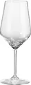 Set de 6 piese Pahare de vin Rose VEGA Vinzenza din cristal, 490 ml, transparente, rezistente la masina de spalat vase