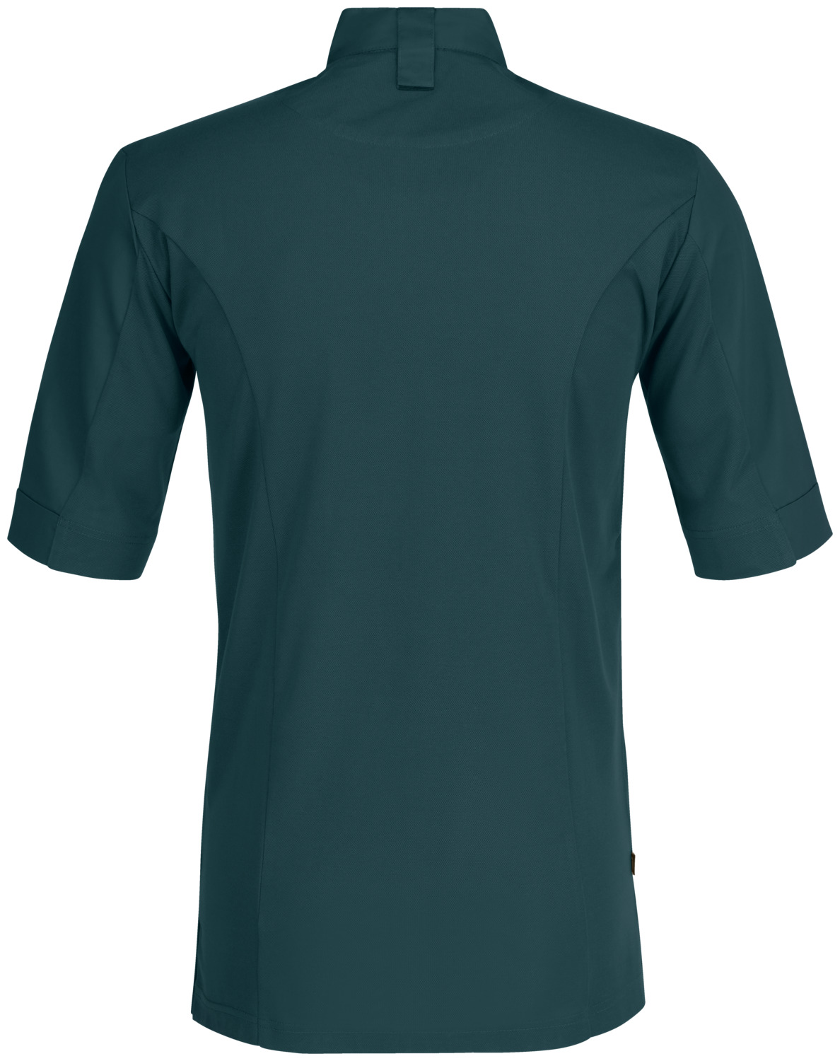 Jobeline Marco Men's Short Sleeve Chef Jacket, Slim Fit, Polyester Cotton Blend, Breathable Pique Back, Wing Collar, OEKO-TEX Certified