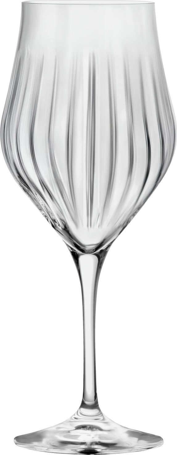 RCR RCR Cristalleria Italiana SpA White wine glass Timeless bulbous Weißweinglas Timeless bauchig White wine glass Timeless bulbous; 450 ml, 6.4x23 cm (ØxH); transparent; 6 piece / pack Weißweinglas Timeless bauchig; 450 ml, 6.4x23 cm (ØxH); transparent; 6 Stück / Pack White wine glass made of crystal glass with a cut look. Dishwasher safe. Weißweinglas aus Kristallglas in Schliff-Optik. Spülmaschinenfest.