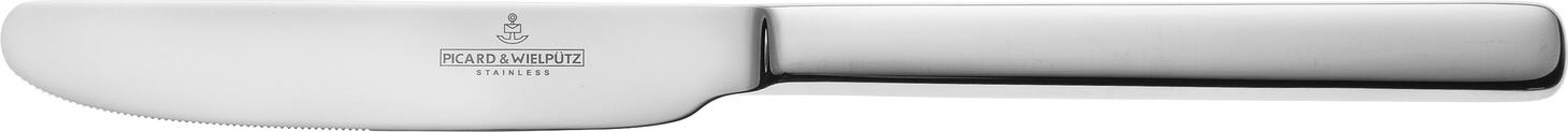 Picard + Wielpütz Picard & Wielpütz GmbH & Co. KG Table knife LaVita solid Menümesser LaVita massiv Table knife LaVita solid; 23 cm (L); silver; 12 piece / pack Menümesser LaVita massiv; 23 cm (L); silber; 12 Stück / Pack Table knife of the brand Picard & Wielpütz in timeless design. Besteck der Marke Picard & Wielpütz in zeitlosem Design.