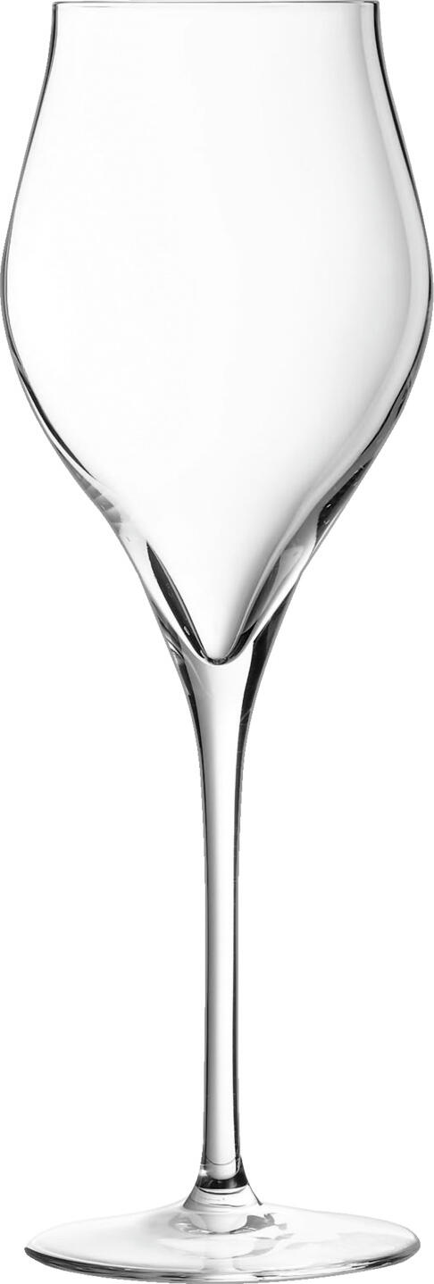 Chef & Sommelier White wine glass Exaltation Weißweinglas Exaltation White wine glass Exaltation; 470 ml, 9.1x9.1x22.7 cm (ØxØxH); transparent; 6 piece / pack Weißweinglas Exaltation; 470 ml, 9.1x9.1x22.7 cm (ØxØxH); transparent; 6 Stück / Pack Elegant universal white wine/rosé wine glass in a modern shape. Dishwasher safe. Elegantes universales Weißwein-/ Roséweinglas in moderner Form. Spülmaschinenfest.