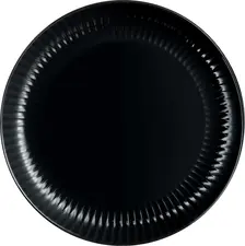 Luminarc Arc France SAS Plate Cottage flat Teller Cottage flach Plate Cottage flat; 25x1.6 cm (ØxH); black; round; 6 piece / pack Teller Cottage flach; 25x1.6 cm (ØxH); schwarz; rund; 6 Stück / Pack Flat plate made of tempered glass. Stackable, dishwasher safe and microwaveable. Flacher Teller aus Hartglas. Stapelbar, spülmaschinenfest und mikrowellengeeignet.