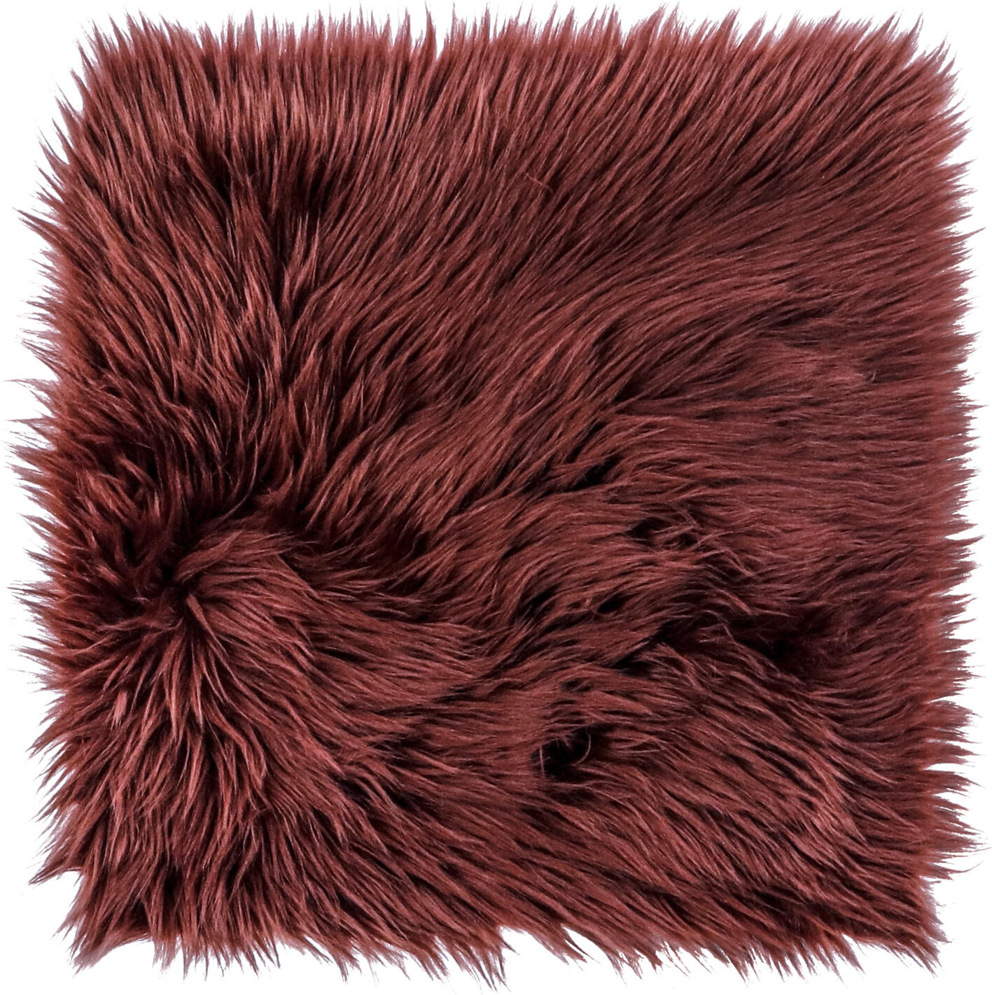 ERWIN M. LUSINI Solutions GmbH Seat cushion Bergen angular Sitzkissen Bergen eckig Seat cushion Bergen angular; 40x40 cm (WxL); bordeaux; plain, square Sitzkissen Bergen eckig; 40x40 cm (BxL); bordeaux; einfarbig, quadratisch 100% polyacrylic front, 100% polyester back. Weight approx. 1200g/m². High-quality faux fur for use as a seat cushion for benches, chairs or corner sofas. Cozy and soft feel. Lint-free, fluffy, easy-care. 100 % Polyacryl Vorderseite, 100 % Polyester Rückseite. Gewicht ca. 1200g/m². Hochwertiges Kunstfell als Sitzkissen für Bänke, Stühle oder Lounge-Ecken verwendbar. Kuschelig weiche Haptik. Fusselfrei, flauschig, pflegeleicht.