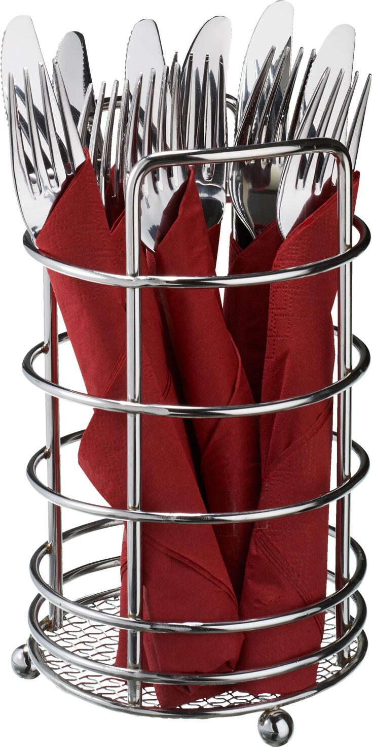 Pulsiva Malaga II Table Knife Set of 12, 13/0 Chrome Stainless Steel, Mirror Polished, 22.6 cm, Dishwasher Safe, Gastronomy Grade