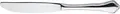 Pulsiva Malaga II Table Knife Set of 12, 13/0 Chrome Stainless Steel, Mirror Polished, 22.6 cm, Dishwasher Safe, Gastronomy Grade
