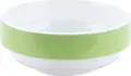 PULSIVA Multi-Color Porcelain Bowls, 302 ml, 12.3 cm Diameter, Stackable, Dishwasher and Microwave Safe, Set of 6