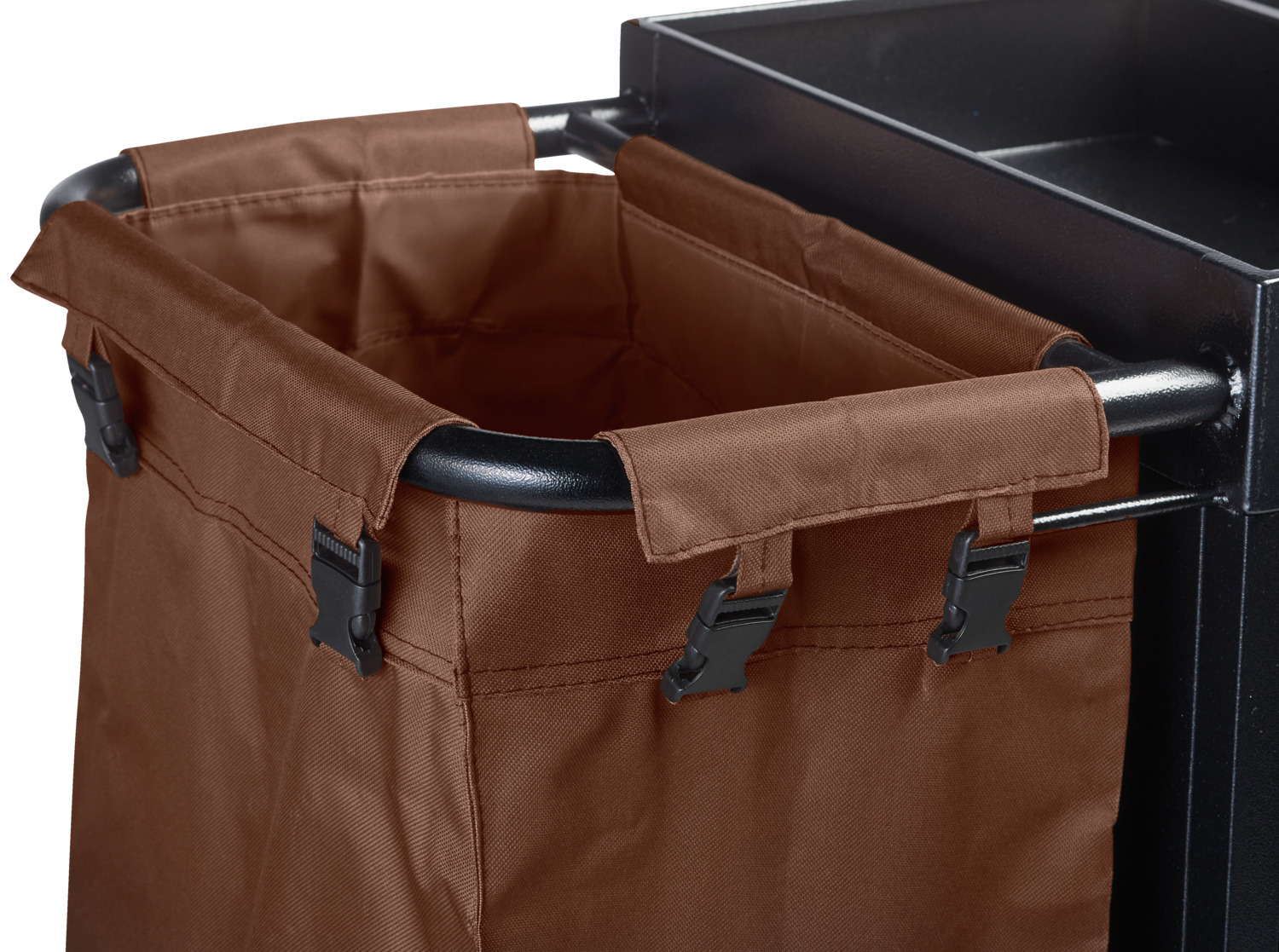 Sac de rufe Pulsiva pentru carucioare de room service, material Oxford impermeabil, 22 x 38 x 84 cm, set de 2 piese