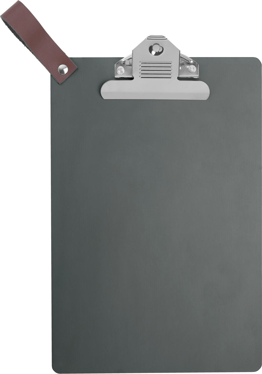 VEGA LUSINI Solutions GmbH Menu clipboard Colorado A5 Speisekarten-Klemmbrett Colorado A5 Menu clipboard Colorado A5; A5, 16.4x24.5 cm (WxH); anthracite Speisekarten-Klemmbrett Colorado A5; DIN A5, 16.4x24.5 cm (BxH); anthrazit Daily menu in A5 size. Clipboard made of anodized aluminum with integrated clip firmly attached to the clipboard and with loop made of imitation leather for hanging. Robust. Insensitive to scratches. Available in several colors. Tagesspeisekarte im Format DIN A5. Klemmbrett aus eloxiertem Aluminium mit integrierter, fest am Klemmbrett befestigter Klammer und mit Schlaufe aus Kunstleder zum Aufhängen. Robust. Unempfindlich gegen Kratzer. In mehreren Farben erhältlich.