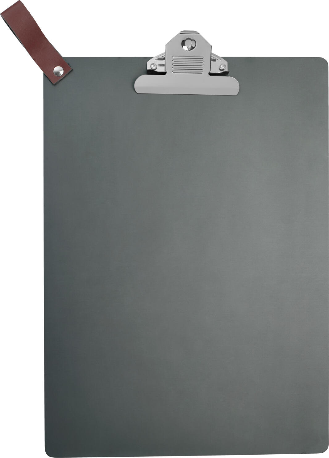 VEGA LUSINI Solutions GmbH Menu clipboard Colorado A4 Speisekarten-Klemmbrett Colorado A4 Menu clipboard Colorado A4; A4, 23x32 cm (WxH); anthracite Speisekarten-Klemmbrett Colorado A4; DIN A4, 23x32 cm (BxH); anthrazit Daily menu made of anodized aluminum in A4 size. Clipboard with integrated clip and with loop in imitation leather for hanging. Robust. Insensitive to scratches. Available in several colors. Tagesspeisekarte aus eloxiertem Aluminium in DIN A4-Format. Klemmbrett mit integrierter Klammer und mit Schlaufe aus Kunstleder zum Aufhängen. Robust. Unempfindlich gegen Kratzer. In mehreren Farben erhältlich.