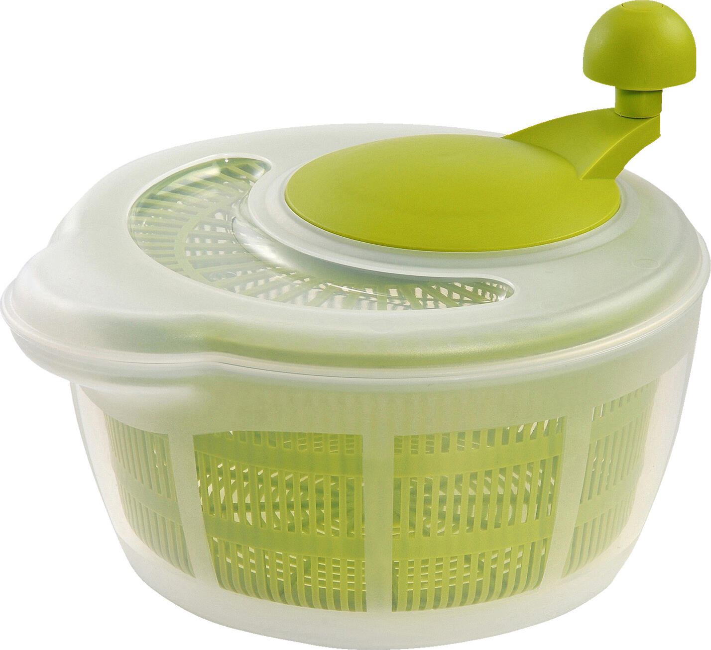 Westmark Westmark GmbH Salad spinner Fortuna Salatschleuder Fortuna Salad spinner Fortuna; 5 l, 29x21.5 cm (ØxH); green Salatschleuder Fortuna; 5 l, 29x21.5 cm (ØxH); grün Polypropylene (BPA-free). Smooth running, with reliable mechanics and practical pourer. Suitable for dishwashers. Salatschleuder aus Polypropylen (BPA-frei). Leichtgängig, mit zuverlässiger Mechanik und praktischem Ausgießer. Spülmaschinengeeignet.