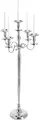 LUSINI Solutions GmbH Adrien Five-Armed Candelabra Candle Holder, 120 cm Height x 58 cm Width, Gold-plated Aluminum