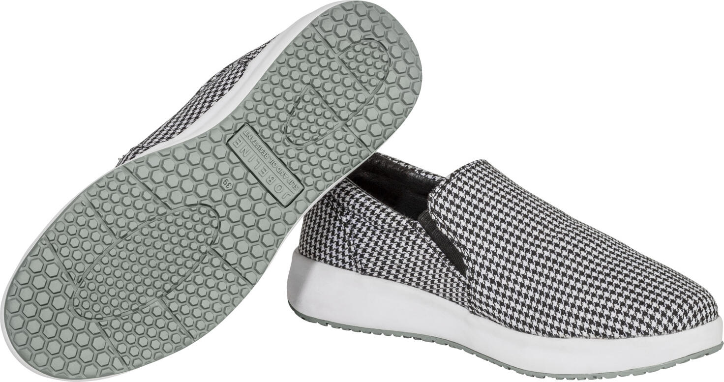 Jobeline Runner Unisex Occupational Work Shoes O1 SRC Slip-Resistant Water-Repellent Polyester with OrthoLite Insole, Shoe Bag and Shoehorn