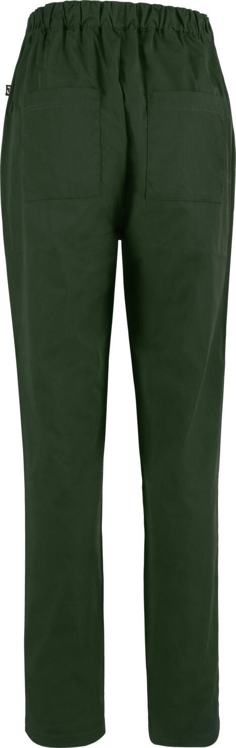 Jobeline Vito Women's Chef Trousers, 65% Polyester 35% Cotton, Elasticated Waistband with Ties, Side and Back Pockets, OEKO-TEX Standard 100