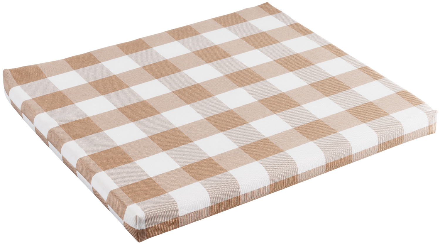ERWIN M. LUSINI Solutions GmbH Seat cushion Countryline Sitzkissen Countryline Seat cushion Countryline; 34x39x2.5 cm (WxLxH); beige; square; 4 piece / pack Sitzkissen Countryline; 34x39x2.5 cm (BxLxH); beige; quadratisch; 4 Stück / Pack 100% polyester, semi-twisted. Weight approx. 210 g/m². Comfortable seat cushions with rustic check pattern. Suitable for indoor and outdoor use. With zipper for easy covering. Easy to clean, durable. 100 % Polyester, Halbzwirn. Gewicht ca. 210 g/m². Bequeme Sitzkissen mit rustikalem Karo-Muster. Für Innen- und Außenbereich geeignet. Mit Reißverschluss für leichtes Beziehen. Pflegeleicht, strapazierfähig.