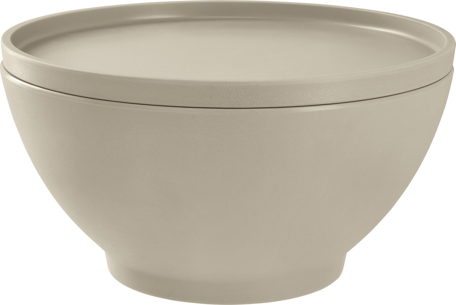 VEGA Kanas Round Plate Set of 6, Melamine, 28.5 cm Diameter, Beige, Impact-Resistant, Dishwasher Safe, Food-Safe