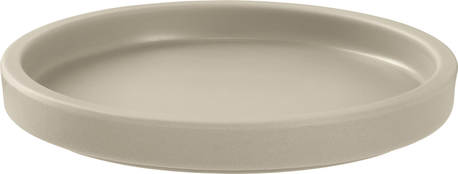 VEGA LUSINI Solutions GmbH Plate Kanas round Teller Kanas rund Plate Kanas round; 14x1.8 cm (ØxH); beige; round; 6 piece / pack Teller Kanas rund; 14x1.8 cm (ØxH); beige; rund; 6 Stück / Pack The Kanas plate made of melamine is particularly durable thanks to its impact and break resistance. It can be used from -30°C to +70°C. Dishwasher safe. Not suitable for use in the microwave or oven. Can also be used as a lid for the bowl. Der Teller Kanas aus Melamin ist besonders langlebig durch Stoß- und Bruchfestigkeit. Der Einsatzbereich ist von -30 °C bis +70 °C. Spülmaschinenfest. Nicht mikrowellengeeignet und nicht backofengeeignet. Kann auch als Deckel für die Schale verwendet werden.