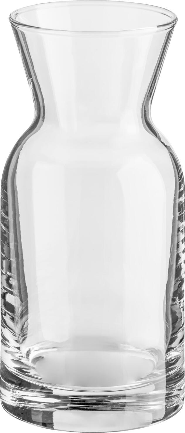 Set de 6 piese Carafe din Sticla Pasabahce Village, 200 ml Transparent, Calitate Superioara Design Modern, Safe la Masina de Spalat, Inaltime 12.5 cm
