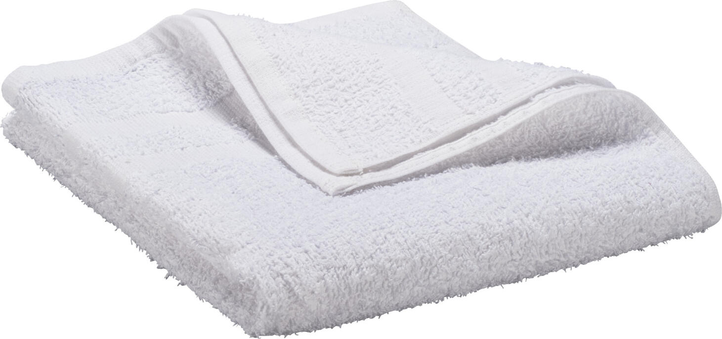 PULSIVA LUSINI Solutions GmbH Shower towel Zelos Duschtuch Zelos Shower towel Zelos; 60x120 cm (WxL); white; 20 piece / pack Duschtuch Zelos; 60x120 cm (BxL); weiß; 20 Stück / Pack 100% cotton. Weight approx. 340 g/m². Absorbent, durable walk terry shower towel with a border of two stripes. In a bulk pack at an economy price. 100 % Baumwolle. Gewicht ca. 340 g/m². Saugfähiges, strapazierfähiges Walkfrottier Duschtuch mit einer Bordüre aus zwei Streifen. Im Großpack zum Sparpreis.