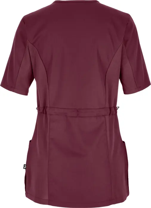 Tunică Medicală Damen Jobeline Ally, Model Pull-On cu Guler V, Talie Ajustabilă cu Șnur și Panouri Elastice Piqué, Poliester Bumbac, 2XL