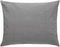 ERWIN M. LUSINI Solutions GmbH Mallorca Pillowcase, 60x80 cm, Grey Seersucker 100% Cotton, Hotel Closure, Non-Iron, OEKO-TEX Standard 100