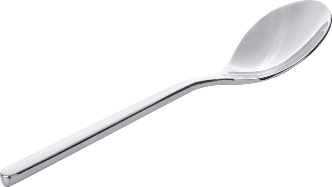 Linguri pentru espresso VEGA Toulon, otel inoxidabil 18/10 crom-nichel, finisaj oglinda, rezistente la rugina, 11 cm, argintiu, set de 12 piese
