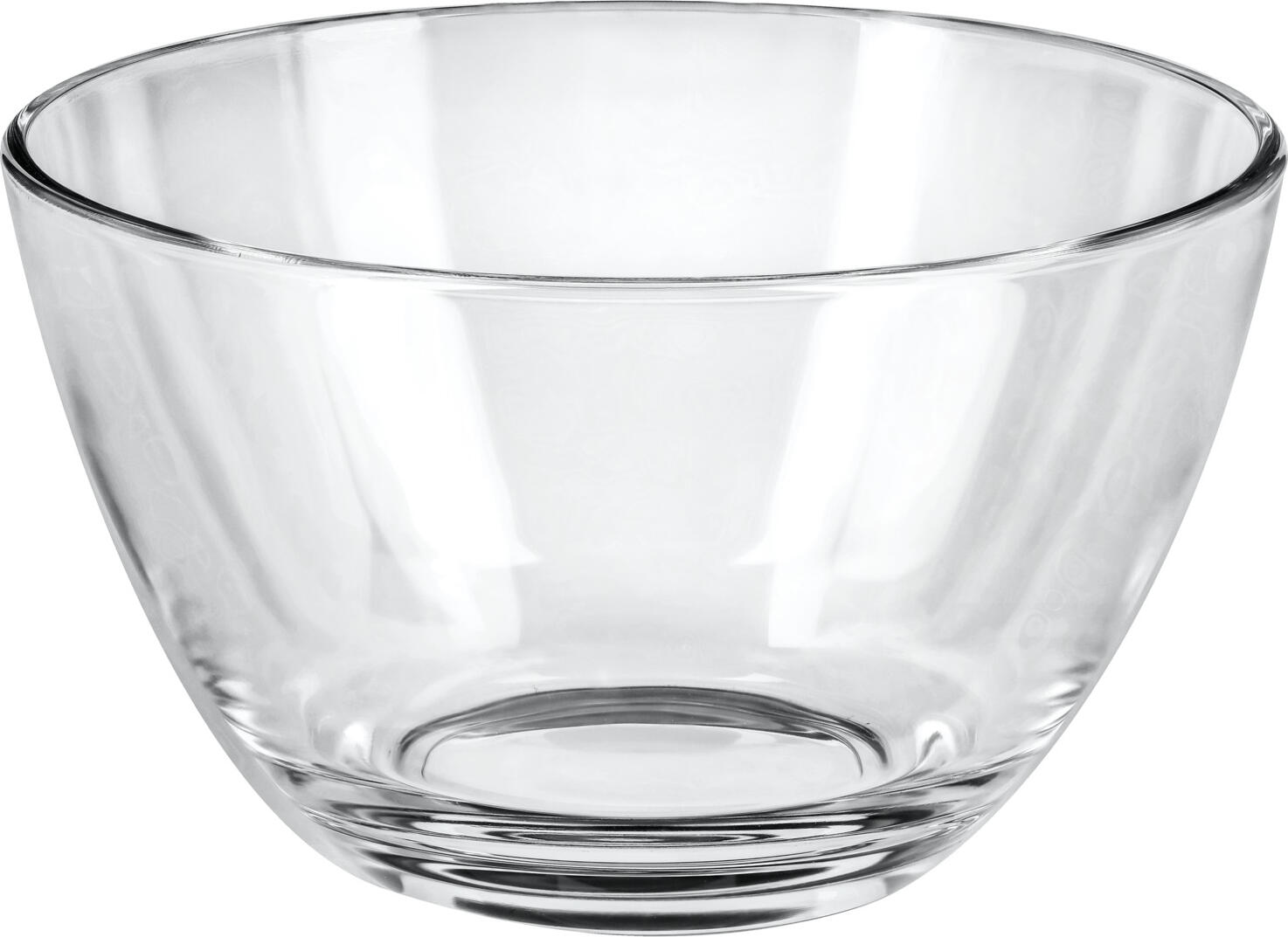 Borgonovo VETRERIA DI BORGONOVO S.P.A. Glass bowl Palladio Glasschale Palladio Glass bowl Palladio ; 700 ml, 14x8.2 cm (ØxH); transparent; 12 piece / pack Glasschale Palladio ; 700 ml, 14x8.2 cm (ØxH); transparent; 12 Stück / Pack Glass bowls, can be stacked within reason. Dishwasher safe. Schalen aus Glas, bedingt stapelbar. Spülmaschinenfest.